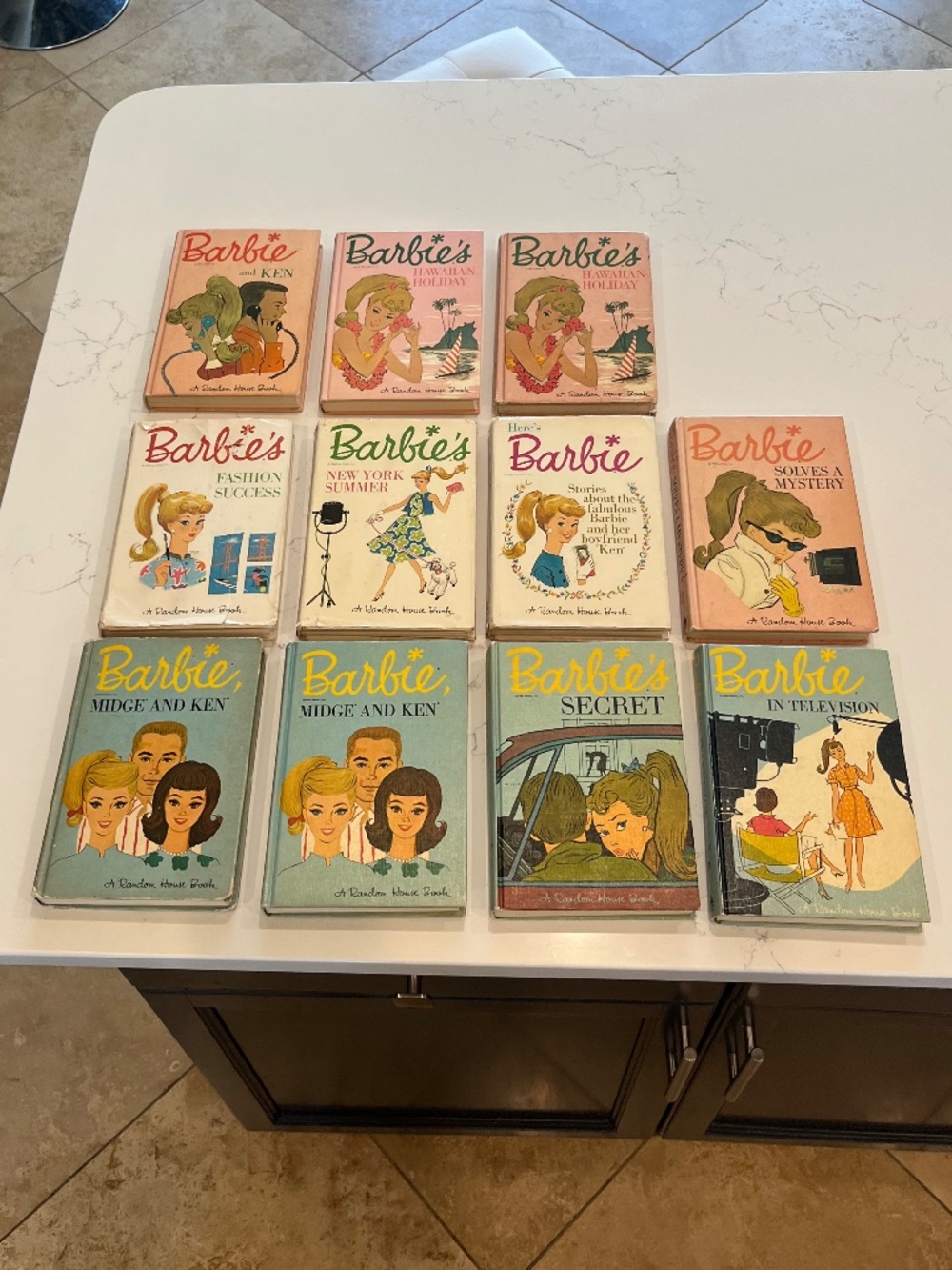 Vintage 1960s Barbie Book Series Set